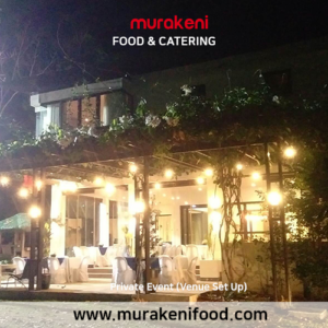 Private party venue set up by Murakeni Food and Catering