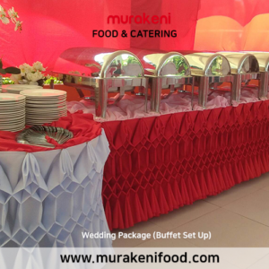 Buffet set up included in ALL INCLUSIVE PACKAGE