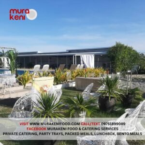 Murakeni Food and Catering - Venue Set Up for Intimate Outdoor Wedding